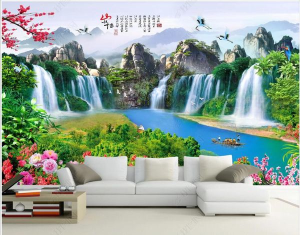 wallpapers custom mural 3d po wallpaper chinese style mountain waterfall river flowers scenery home decor room for walls 3 d
wallpapers custom mural 3d po wallpaper chinese style mountain waterfall river flowers scenery home decor room for walls 3 d