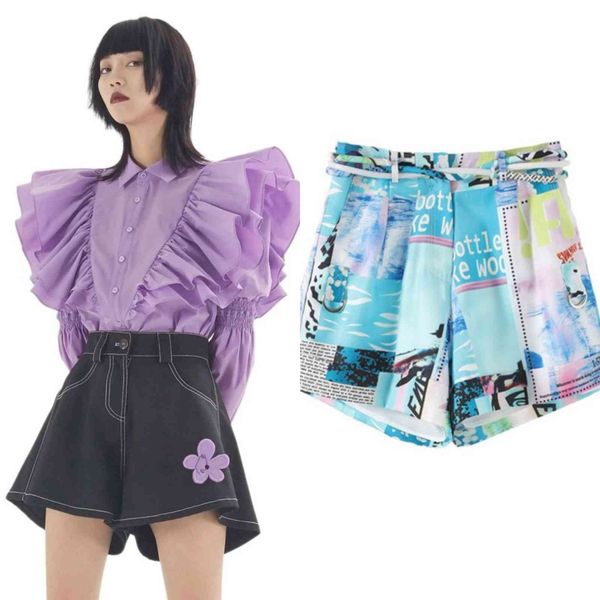 two piece dress australian spring fashion two pieces shorts ruffled long-sleeved shirt + wide-leg elah, White
two piece dress australian spring fashion two pieces shorts ruffled long-sleeved shirt + wide-leg elah, White
