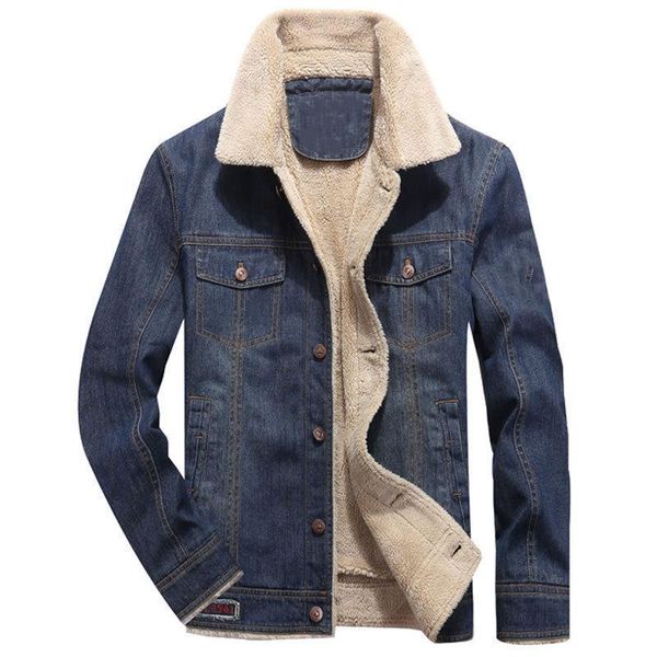 men's jackets mens winter fleece denim jacket jean classic coat outdoor fashion warm windbreaker thicken casual slim fit plus size, Black;brown
men's jackets mens winter fleece denim jacket jean classic coat outdoor fashion warm windbreaker thicken casual slim fit plus size, Black;brown