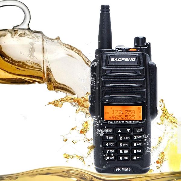 walkie talkie baofeng uv-9r mate ip67 waterproof 10w dual band 136-174/400-520mhz ham cb radio 10km long range plus uv-82
walkie talkie baofeng uv-9r mate ip67 waterproof 10w dual band 136-174/400-520mhz ham cb radio 10km long range plus uv-82