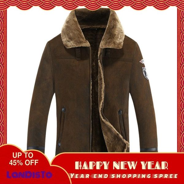 men's fur & faux landisto men jacket master craft artificial cow leather lamb hair lining antique style for, Black
men's fur & faux landisto men jacket master craft artificial cow leather lamb hair lining antique style for, Black