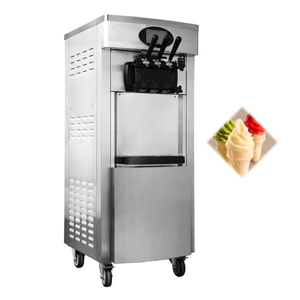commercial ice cream machine three flavors precooling system stainless steel making 2200w
commercial ice cream machine three flavors precooling system stainless steel making 2200w