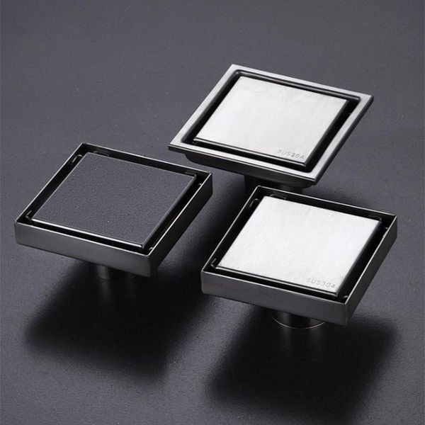 other bath & toilet supplies 304 stainless steel floor drain black square anti-odor bathroom kitchen wc balcony tiles invisible cover draina
other bath & toilet supplies 304 stainless steel floor drain black square anti-odor bathroom kitchen wc balcony tiles invisible cover draina
