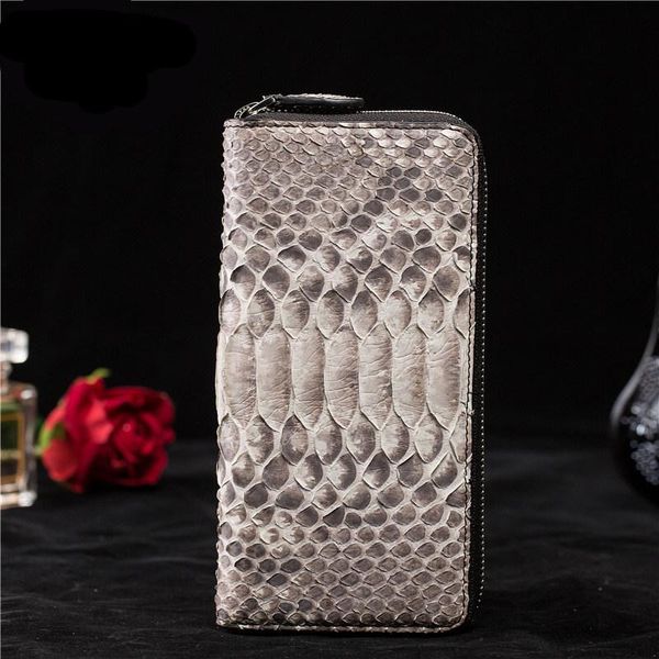 wallets real snake leather zipper long purse card holder large capacity wallet for women, Red;black
wallets real snake leather zipper long purse card holder large capacity wallet for women, Red;black