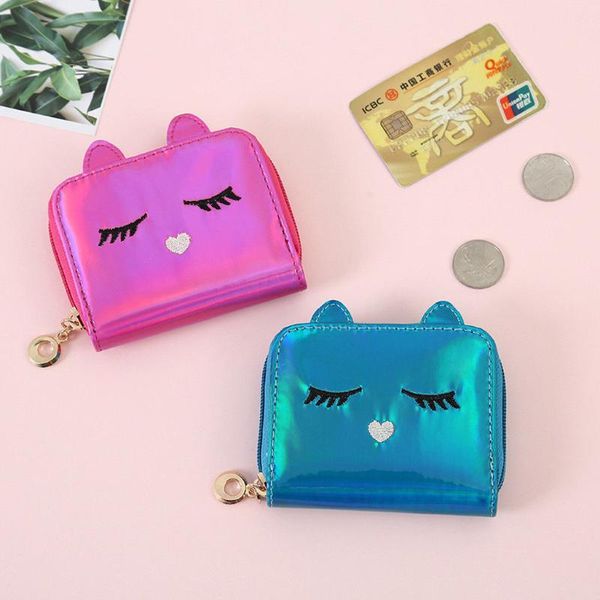 wallets 2021 style fashion print pu leather money holder cute clutch bag hologram laser wallet metallic color, Red;black
wallets 2021 style fashion print pu leather money holder cute clutch bag hologram laser wallet metallic color, Red;black