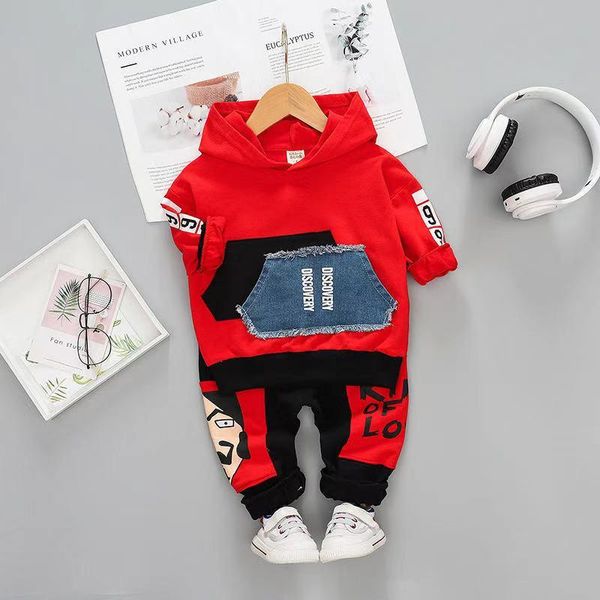 clothing sets boys' suit cotton denim pocket 2021 spring style kids clothes 2-piece set of children's long sleeve + trousers 0-4 y, White
clothing sets boys' suit cotton denim pocket 2021 spring style kids clothes 2-piece set of children's long sleeve + trousers 0-4 y, White