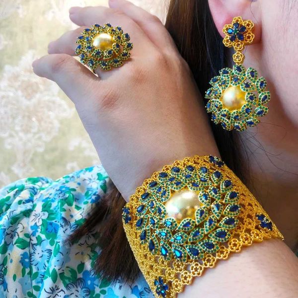 godki new luxury peacock 3pcs bracelet ring earring set for women wedding bridal cubic zircon dubai party wedding jewelry boho h1022, Silver
godki new luxury peacock 3pcs bracelet ring earring set for women wedding bridal cubic zircon dubai party wedding jewelry boho h1022, Silver