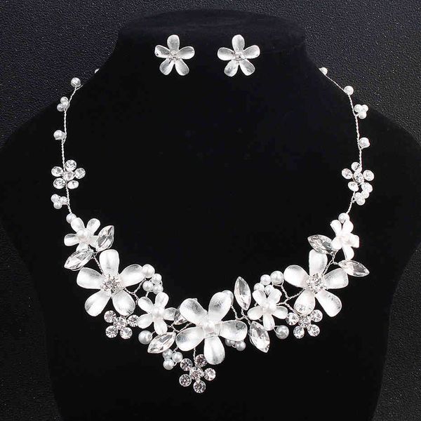 jewelry set fashion bride necklace set national style flower earrings 2 pieces, Slivery;golden
jewelry set fashion bride necklace set national style flower earrings 2 pieces, Slivery;golden
