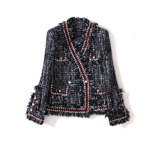 women's jackets jaqueta feminina abotoaduras lurex tweed, casaco de lã trabalho casual com bolsos, pérolas e botões utfe, Black;brown
women's jackets jaqueta feminina abotoaduras lurex tweed, casaco de lã trabalho casual com bolsos, pérolas e botões utfe, Black;brown