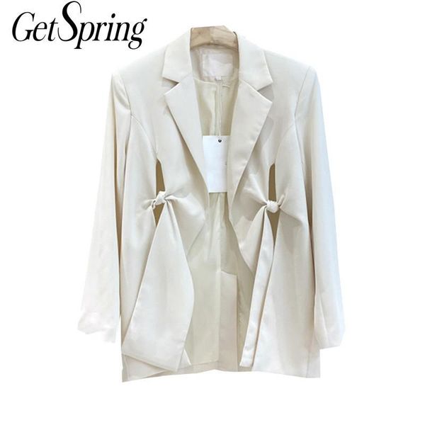 women blazer holloe out long sleeve ladies coat simple women's slim suit jacket loose casuak 210430, White;black
women blazer holloe out long sleeve ladies coat simple women's slim suit jacket loose casuak 210430, White;black