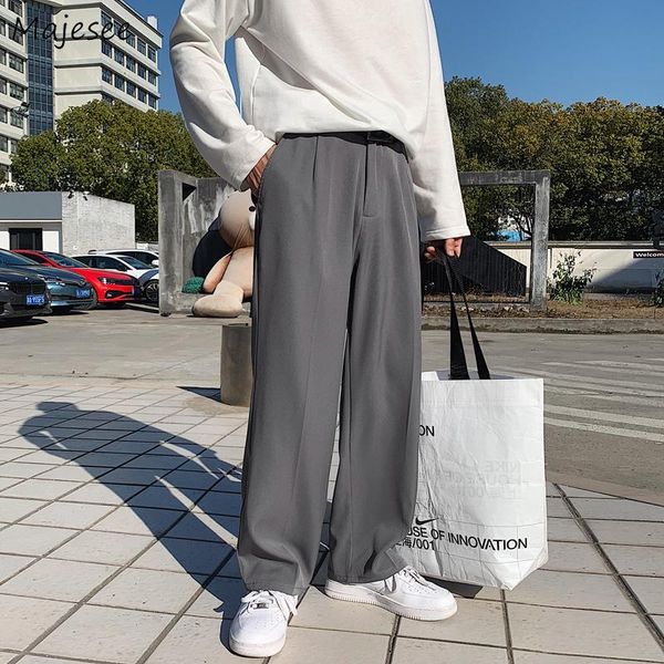 casual pants men loose straight chic autumn solid pocket fashion korean style streetwear students male harajuku simple cool men's, Black
casual pants men loose straight chic autumn solid pocket fashion korean style streetwear students male harajuku simple cool men's, Black