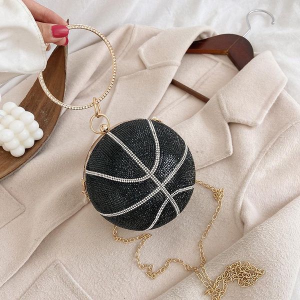 rhinestone basketball football evening bag women designer creative round ball clutch dinner purse personality bags
rhinestone basketball football evening bag women designer creative round ball clutch dinner purse personality bags