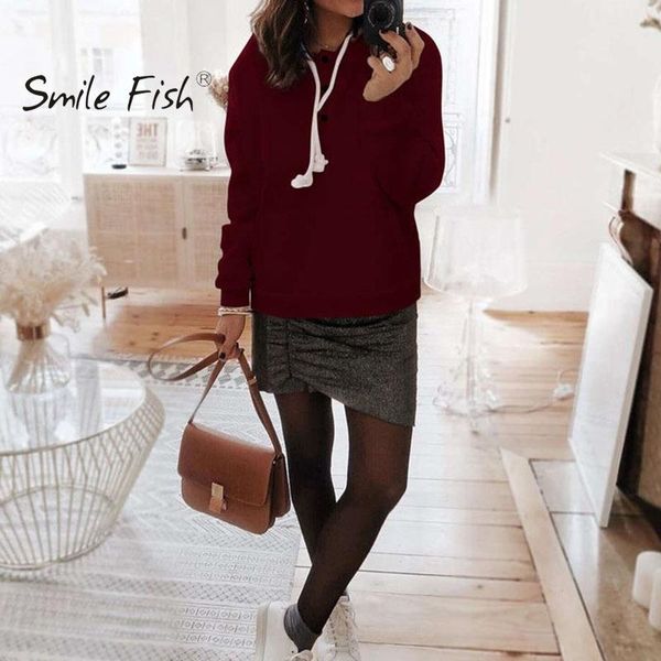 women's hoodies & sweatshirts hoodie white women lacing buttons 2021 autumn winter solid long sleeve black fashion female harajuku pull
women's hoodies & sweatshirts hoodie white women lacing buttons 2021 autumn winter solid long sleeve black fashion female harajuku pull