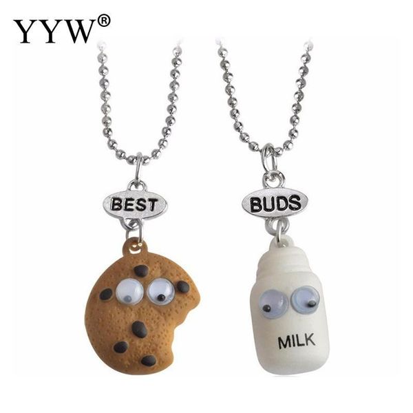 pendant necklaces children necklace chain cute lovely cartoon milk cookies brown white sliver color interesting for child, Silver
pendant necklaces children necklace chain cute lovely cartoon milk cookies brown white sliver color interesting for child, Silver