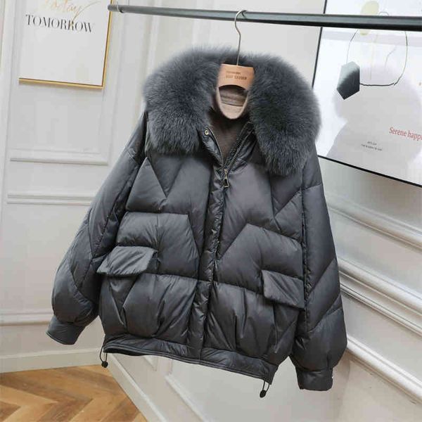 women's jackets janveny 90% white duck down jacket women winter fur collar feather coat female thick warm short loose puffer y, Black;brown
women's jackets janveny 90% white duck down jacket women winter fur collar feather coat female thick warm short loose puffer y, Black;brown