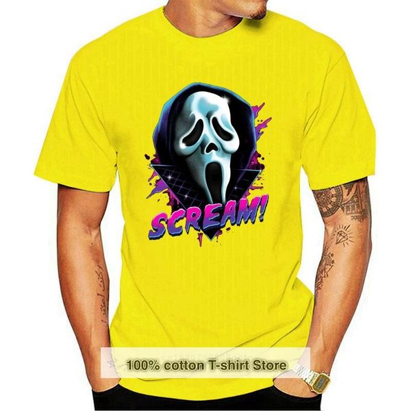 men's t-shirts neu scream movie ghost face mask t-shirt horror halloween sizes, White;black
men's t-shirts neu scream movie ghost face mask t-shirt horror halloween sizes, White;black