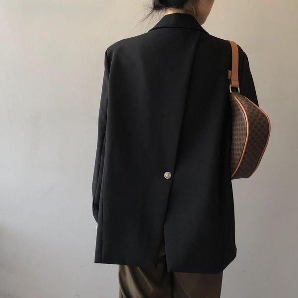 women's suits & blazers mooirue autumn elegant women blazer back button solid color long sleeve suit coat, White;black
women's suits & blazers mooirue autumn elegant women blazer back button solid color long sleeve suit coat, White;black