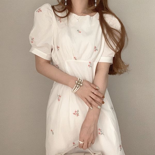 casual dresses gentle all-match embroidery flower high waist slim mid-length ladies summer fashion elegant srdz, Black;gray
casual dresses gentle all-match embroidery flower high waist slim mid-length ladies summer fashion elegant srdz, Black;gray