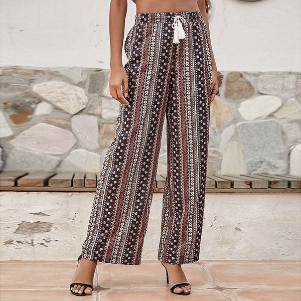 women's fashion boho chinos wide leg drawstring print full length pants casual weekend stretchy graphic comfort mid waist loose brown s, Black;white
women's fashion boho chinos wide leg drawstring print full length pants casual weekend stretchy graphic comfort mid waist loose brown s, Black;white