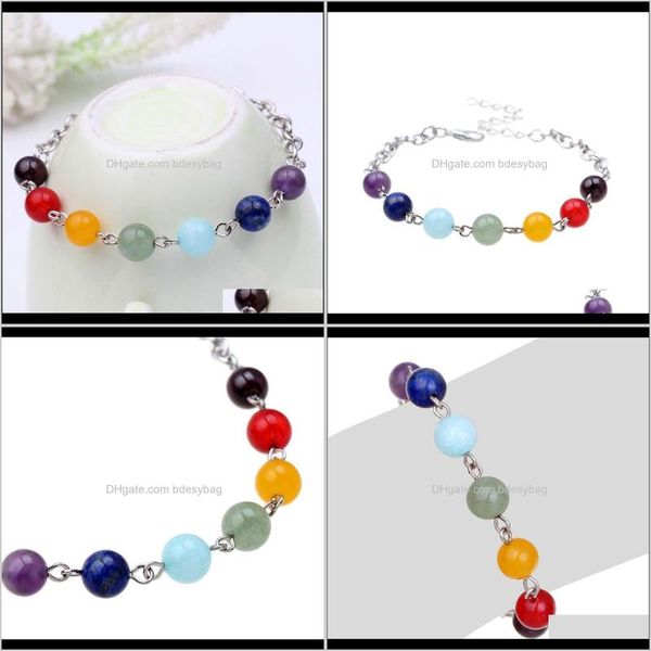 jewelrywomen bracelet yoga reiki healing balance chakra stone beads charm bracelets jewelry drop delivery 2021 rxssn, Golden;silver
jewelrywomen bracelet yoga reiki healing balance chakra stone beads charm bracelets jewelry drop delivery 2021 rxssn, Golden;silver