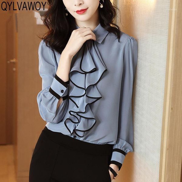 women's blouses women's & shirts spring vintage silk blouse women fashion woman 2022 korean office camisas mujer j18122302, White
women's blouses women's & shirts spring vintage silk blouse women fashion woman 2022 korean office camisas mujer j18122302, White
