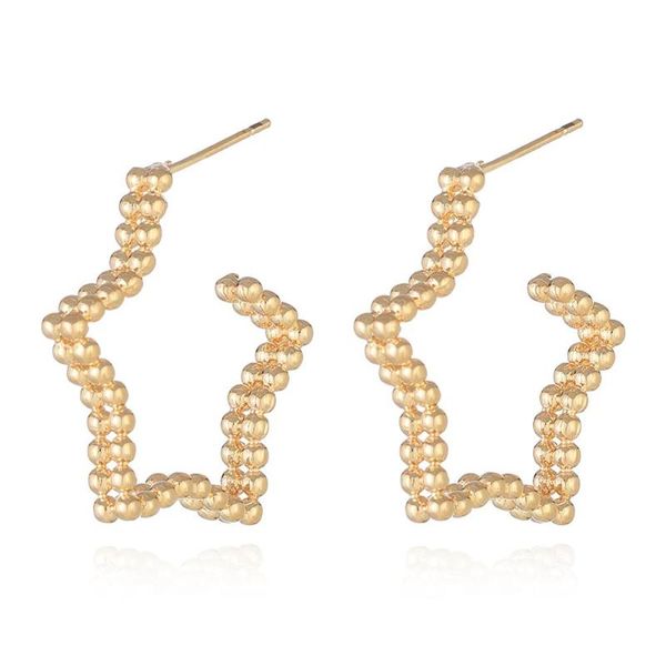 trendy gold color star hoop earrings for women ear piercing huggie simple jewelry bijoux brincos, Golden;silver
trendy gold color star hoop earrings for women ear piercing huggie simple jewelry bijoux brincos, Golden;silver