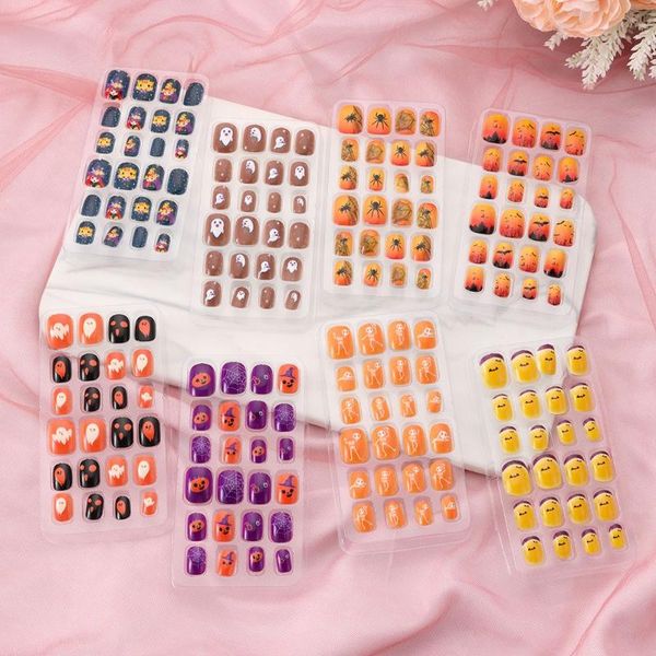 false nails 24pcs beauty children kids nail art artificial happy halloween fake, Red;gold
false nails 24pcs beauty children kids nail art artificial happy halloween fake, Red;gold