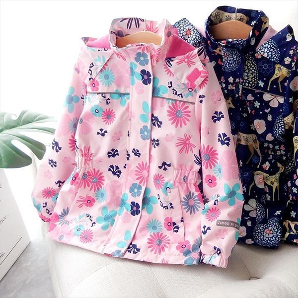 girls coat, kids spring autumn windproof jacket with fleece lining, windbreaker, pink floral and navy animal, water resistant, Blue;gray
girls coat, kids spring autumn windproof jacket with fleece lining, windbreaker, pink floral and navy animal, water resistant, Blue;gray