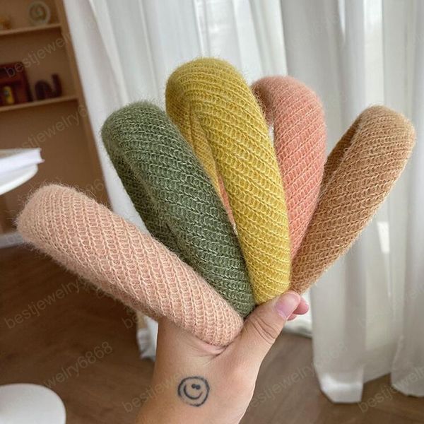 fashion women headband warm knitted hairband winter warm thickened sponge turban casual solid color hair accessories, Silver
fashion women headband warm knitted hairband winter warm thickened sponge turban casual solid color hair accessories, Silver