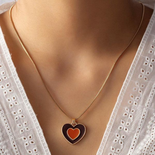 chains ins fashion heart pendant alloy necklaces for women girls constellation hip hop dripping oil clavicle chain, Silver
chains ins fashion heart pendant alloy necklaces for women girls constellation hip hop dripping oil clavicle chain, Silver