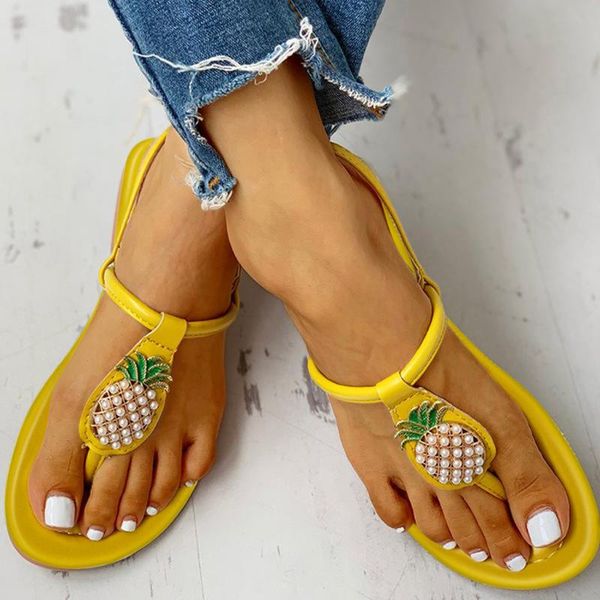 bohemia roman style sandals women's ladies fashion casual pineapple embellished toe post flat shoes buty damskie #3, Black
bohemia roman style sandals women's ladies fashion casual pineapple embellished toe post flat shoes buty damskie #3, Black