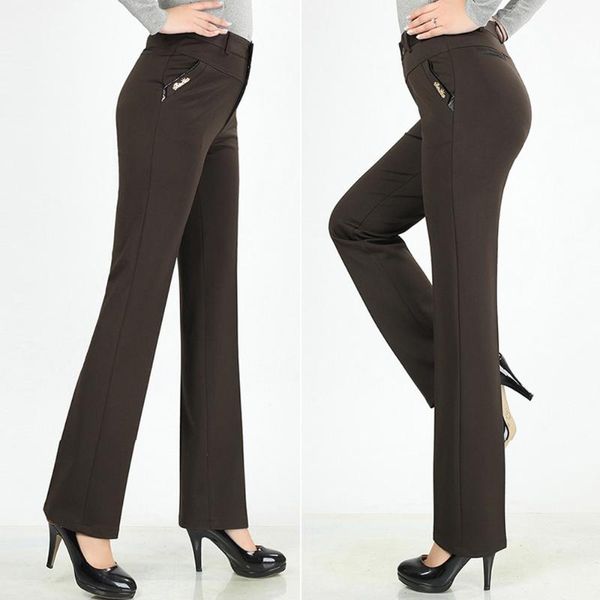 women's pants & capris women trousers straight high waist casual female pantalon ladies pantolones plus size womens, Black;white
women's pants & capris women trousers straight high waist casual female pantalon ladies pantolones plus size womens, Black;white