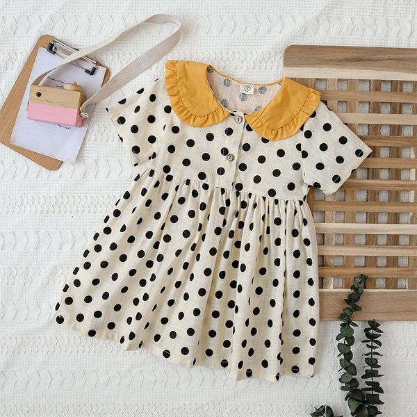 girl's dresses girls princess dress 2021 summer children clothing casual kida polka dot vestidos toddler sweet costumes 3-7y, Red;yellow
girl's dresses girls princess dress 2021 summer children clothing casual kida polka dot vestidos toddler sweet costumes 3-7y, Red;yellow
