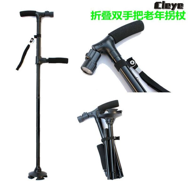trekking poles led folding hands with lights aluminum alloy crutches for the elderly tv small four-legged walking sticks
trekking poles led folding hands with lights aluminum alloy crutches for the elderly tv small four-legged walking sticks