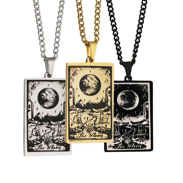 pendant necklaces handmade tarot pisces stainless steel necklace men women mystical jewelry ancient, Silver
pendant necklaces handmade tarot pisces stainless steel necklace men women mystical jewelry ancient, Silver