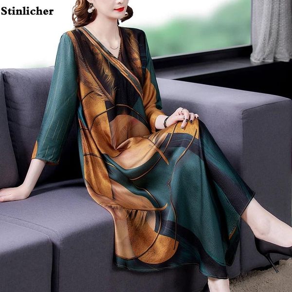 casual dresses spring autumn vintage print mulberry silk midi dress loose 4xl plus size long women elegant bodycon party vestidos, Black;gray
casual dresses spring autumn vintage print mulberry silk midi dress loose 4xl plus size long women elegant bodycon party vestidos, Black;gray