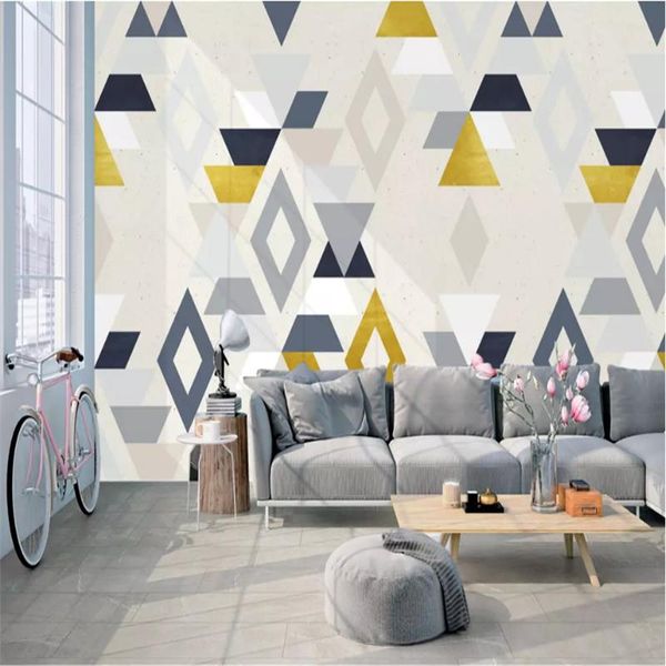 wallpapers custom wall paper 3d nordic abstract geometric triangle mural for livingroom bedroom murals home improvement
wallpapers custom wall paper 3d nordic abstract geometric triangle mural for livingroom bedroom murals home improvement