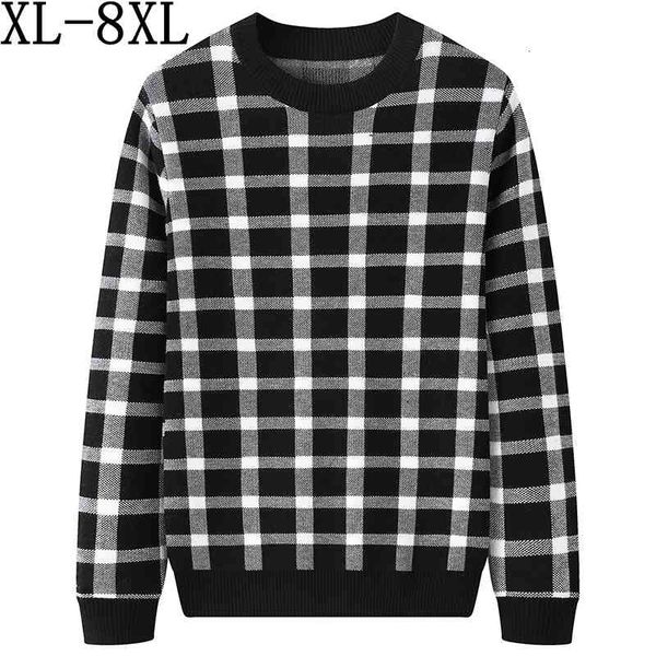 men's sweaters large sweater, soft and warm fashion, plaid 8xl, 7xl, 6xl, novelty in winter 2021, White;black
men's sweaters large sweater, soft and warm fashion, plaid 8xl, 7xl, 6xl, novelty in winter 2021, White;black