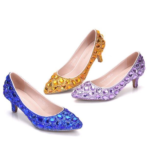 dress shoes 5cm women sweet pointed wedding ladies handmade rhinestone pumps thin heeled diamond single large size 40 43, Black
dress shoes 5cm women sweet pointed wedding ladies handmade rhinestone pumps thin heeled diamond single large size 40 43, Black
