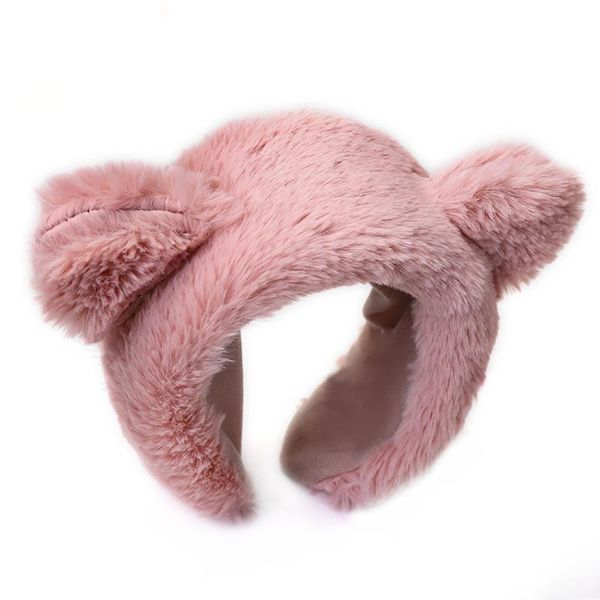 party masks super cute plush bear ear hair band headband girl accessories female children headdress
party masks super cute plush bear ear hair band headband girl accessories female children headdress