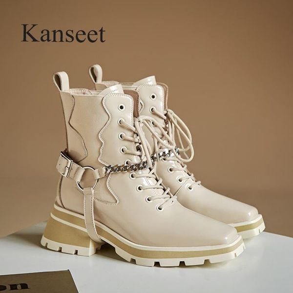 boots kanseet square toe cross-tied women's ankle 2021 winter chain decoration cow leather chunky heels female short, Black
boots kanseet square toe cross-tied women's ankle 2021 winter chain decoration cow leather chunky heels female short, Black