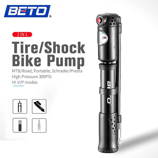 bike pumps beto mp-036n fork tire bicycle mini pump air inflator 300psi gauge compatible schrader presta
bike pumps beto mp-036n fork tire bicycle mini pump air inflator 300psi gauge compatible schrader presta