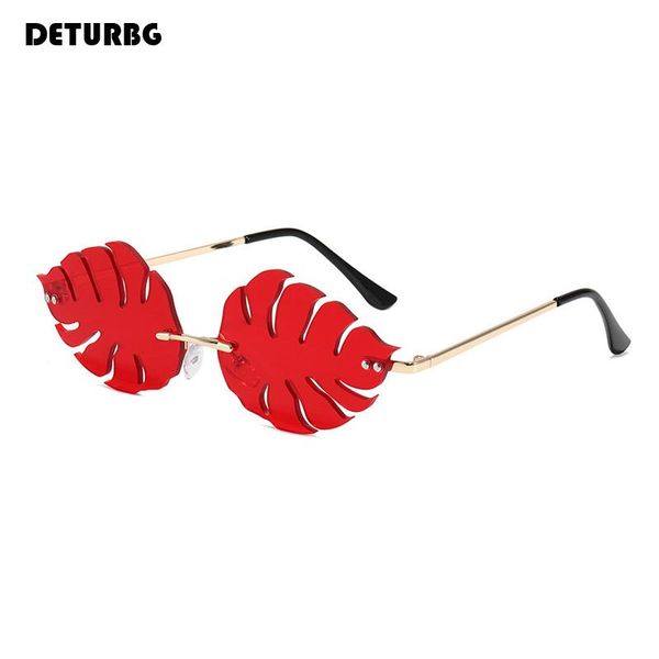 funny rimless leaves sunglasses women's luxury metal frame eyewear beach vintage sun glasses shades for women mirror uv400 sg068, White;black
funny rimless leaves sunglasses women's luxury metal frame eyewear beach vintage sun glasses shades for women mirror uv400 sg068, White;black