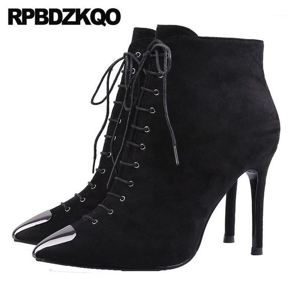 boots autumn winter pointed toe stiletto ankle brand shoes thin fall side zip fur black short 2021 suede women high heel1
boots autumn winter pointed toe stiletto ankle brand shoes thin fall side zip fur black short 2021 suede women high heel1