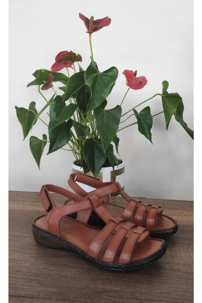 women's brown sandals, Black