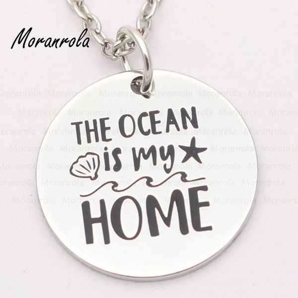 pendant necklaces hand stamped jewelry "the ocean is my home "necklace &keychain charm, simple summer vacation necklace sea beach, Silver
pendant necklaces hand stamped jewelry "the ocean is my home "necklace &keychain charm, simple summer vacation necklace sea beach, Silver
