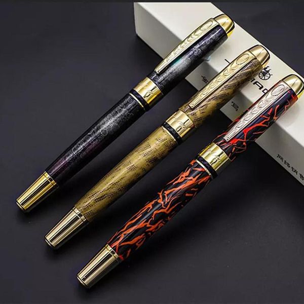ballpoint pens jinhao luxury 0.7mm rollerball pen school & office supplies metal for student stationery gift, Blue;orange
ballpoint pens jinhao luxury 0.7mm rollerball pen school & office supplies metal for student stationery gift, Blue;orange