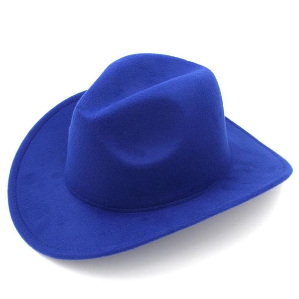 cloches luckylianji kids cool trilby wool felt fedora country boy cowboy cowgirl hat western bull jazz sun chapeau caps for children, Blue;gray
cloches luckylianji kids cool trilby wool felt fedora country boy cowboy cowgirl hat western bull jazz sun chapeau caps for children, Blue;gray
