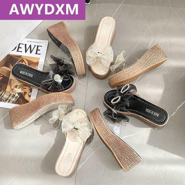 slippers pre sale women shoes slipper high heeled shoe variety patterns wedge heels thick soled pumps flip flop simple elegant, Black
slippers pre sale women shoes slipper high heeled shoe variety patterns wedge heels thick soled pumps flip flop simple elegant, Black
