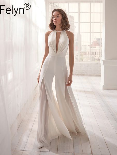 felyn 2021 famous brand jumpsuits white o-neck sleeveless high splice elegant summer bodycon rompers, Black;white
felyn 2021 famous brand jumpsuits white o-neck sleeveless high splice elegant summer bodycon rompers, Black;white
